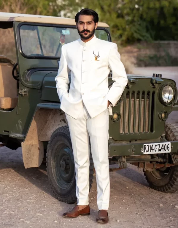 Ivory Antelope Bandhgala