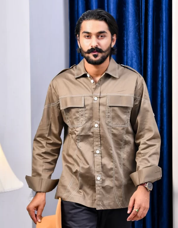 Brown Blend Hunting Shirt