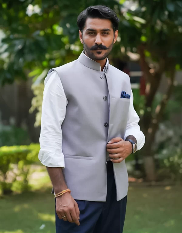Artisanal Graphene Bundi (Nehru Jacket)