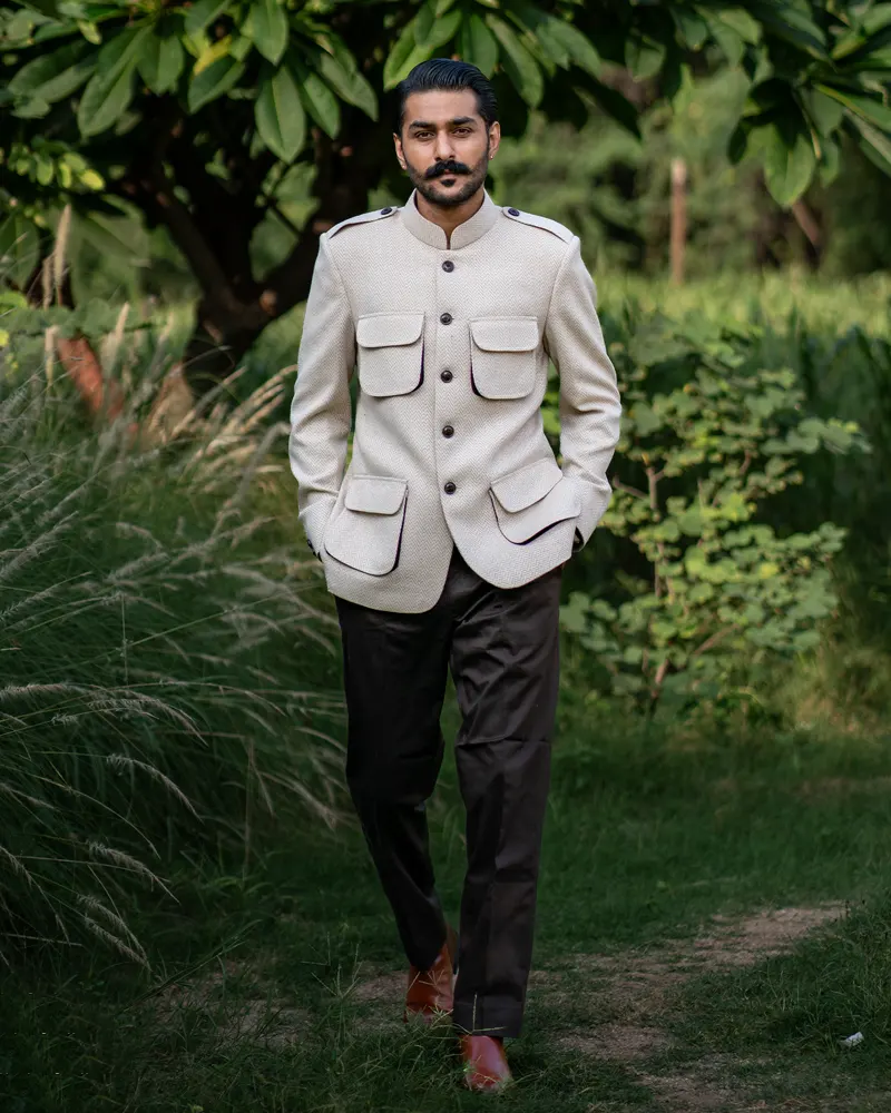 Bellows Beige Hunter's Coat