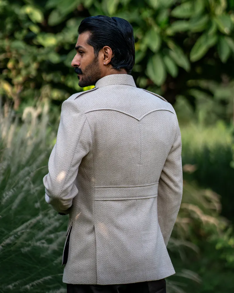 Bellows Beige Hunter's Coat - Image 3