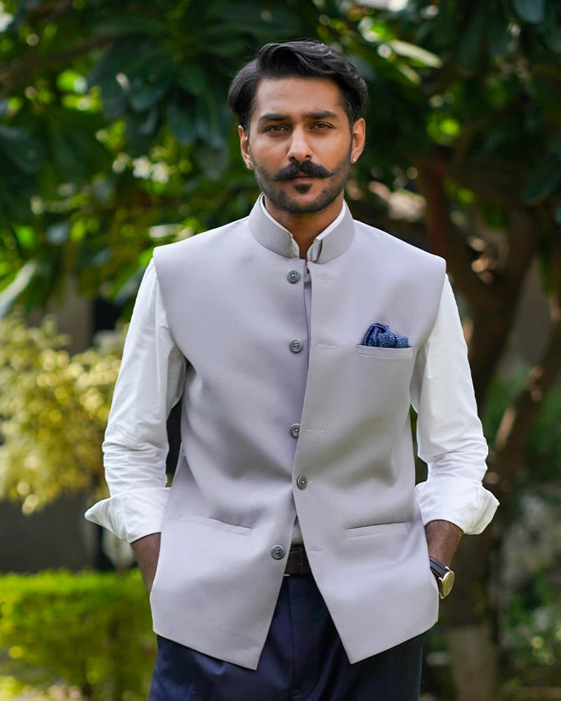 Artisanal Graphene Bundi (Nehru Jacket) - Image 2