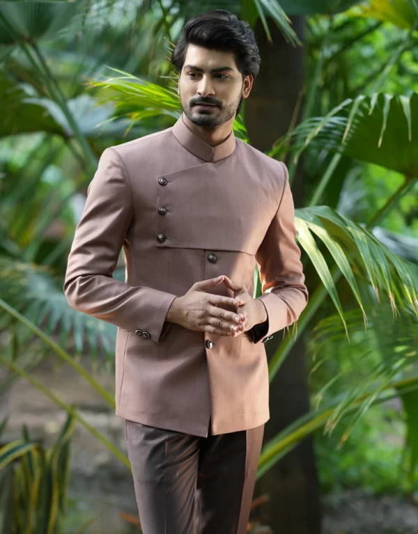 Sandstone Suave Bandhgala